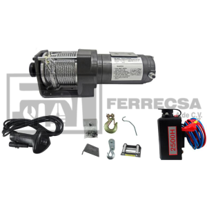 WINCH ELECTRO CABLE ACERO 1200K X 15M. OBI ATV2500 262107