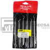 KIT ESPATULAS/GANCHO P/DENTISTAS 6 PZA OBI 246560