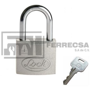 CANDADO DE ACERO LOCK 45MM. GANCHO LARGO L22L45EACB