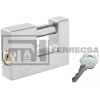 CANDADO P/CORTINA CROMO SATINADO 70MM. LOCK L22C70ECSB