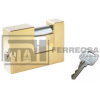 CANDADO P/CORTINA LATON BRILLATE 70MM. LOCK L22C70ELBB