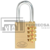 CANDADO COMBINACION LATON 30MM 11CA LOCK