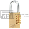 CANDADO COMBINACION LATON 40MM 12CA LOCK