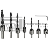 KIT BROCAS AVELLANADORAS 1/8"-3/8" MADERA 211692 OBI*