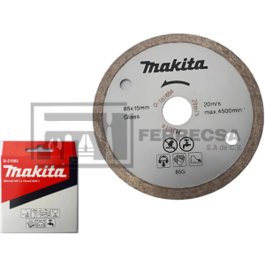 DISCO PARA VIDRIO DE 3 3/8 MAKITA B-21082