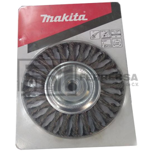 CARDA CIRCULAR ALAMBRE TRENZADO 6" X M14 D55273 MAKITA*