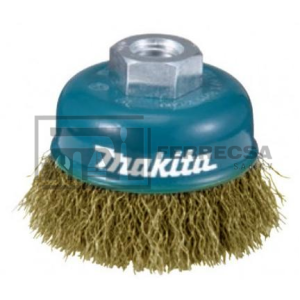 CARDA COPA ALAMBRE LATON 4" X 5/8" D55457 MAKITA*