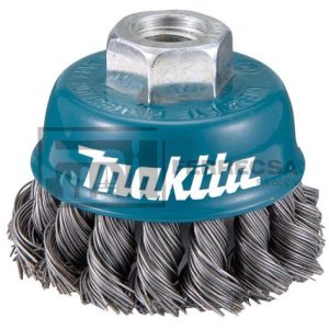 CARDA COPA ALAMBRE TRENZADO 2-1/2" X 5/8" D55186 MAKITA*