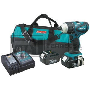 ATORNILLADOR IMPACTO MULTIFUNCION 18V 3AMP XPT03 MAKITA*