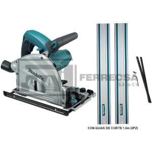 SIERRA CIRCULAR INMERSI 6-1/2\" C/GUIA 3MTR SP6000R30 MAKITA*