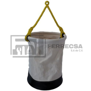 CUBETA MANDADERA DE LONA CON ASA HT-109 HETSA