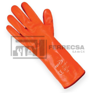 GUANTE PVC INSULADO NARANJA 14" 43-314-10