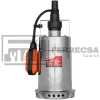 BOMBA SUMERGIBLE INOX AGUA LIMPIA 10MTS 1HP MUNBS-750AL*