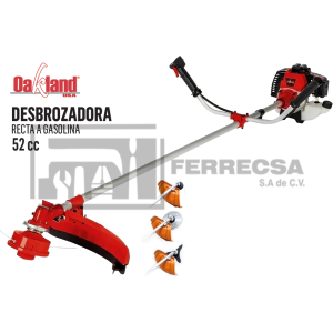 DESBROZADORA GASOLINA 2T 52CC DG-5202 OAKLAND*