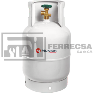 TANQUE-CILINDRO GAS LP 10KG MUNLPG-10 MUNICH*