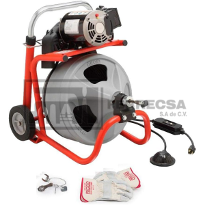 DESTAPACAÑOS K-400 CON C-31IW 3/8" X 50 PIES 26993 RIDGID*
