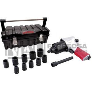 KIT PISTOLA NEUMATICA 1/2" 13PZA MM UP731KM URREA