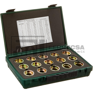 JUEGO DADOS GREENLEE 15PZA KD12CU/MKS1GC 10260/10182*