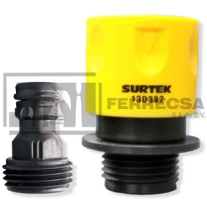 CONECTOR CLICK Y ADAPTADOR P/GRIFO SURTEK 130382