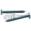 PIJA GALVANIZADA 6 X 1/2" STEELERS (1000)