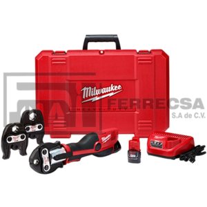 KIT PRENSA 1/2"-1" M12 MILWAUKEE 2473-22*