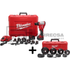 KIT SACABOCADO PUNCH 1/2"-4" M18 3AMP ACERO CAL10-INOX CAL 12 2676-23 MILWAUKEE*