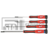 DESARMADORES PRECISION 4 PZA MILWAUKEE 48-22-2604*