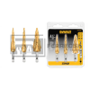 JUEGO 3 BROCAS ESCALONADAS DEWALT DWA1790IR