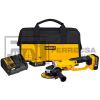 MINIESMERILADORA 4-1/2" 20V 5AMP DCG412P2 DEWALT*