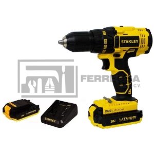 TALADRO 1/2" 20V STANLEY SCD20C2-B3*