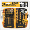 JUEGO BROCAS TITANIO 14 PZA DW1354 DEWALT