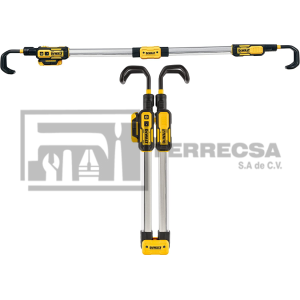 LAMPARA LED GANCHO 12V-20V 51" A 74" DCL045B DEWALT*