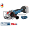 MINIESMERILADORA 4-1/2" 18V X-LOCK BRUSHLESS 17B0-700 BOSCH*