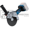 MINIESMERILADORA 7" 18V BITURBO GWS 18V-180 PC 19H6-EE1 BOSCH*