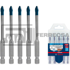 JUEGO BROCA CERAMICA 4-10MM 5PZA 2608900598 BOSCH*