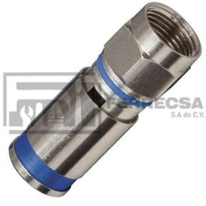 CONECTOR P/COAXIAL ESTANDAR F RG6 KLEIN USA VDV812-623 (10)