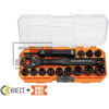 KIT MATRACA DADOS ALTO IMPACTO 15PZA 1/4"-3/4" 65400 KLEIN*