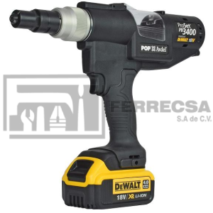 REMACHADORA POP INALAMBRICA 20V 3/16"- 1/4" PB3400-NA2031*