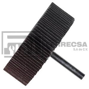 RUEDA FLAP C/VASTAGO 3"X1"X80ø 930 AUSTROMEX (10)