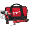 COMBO M12 TALADRO 3/8" MULTI HERRAMIENTA 2495-22 MILWAUKEE