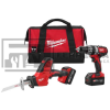 COMBO M18 ROTOMARTILLO  1/2" SIERRA SABLE 2695-22 MILWAUKEE*