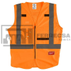 CHALECO BRIGADISTA NARANJA XXG/XXXG 48-73-5033 MILWAUKEE*