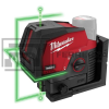 NIVEL LASER VERDE M12 PUNTO/LINEAS 3622-20 MILWAUKEE*