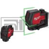 NIVEL LASER VERDE TRANSVERSAL REDLITHIUM 3521-21 MILWAUKEE*