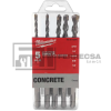 KIT BROCAS SDS-PLUS 5PZA 3-1/6 A 1/2" 48-20-6290 MILWAUKEE*