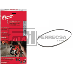 SIERRA CINTA COMPACTA 10 DPP 1PZA 48-39-0508 MILWAUKEE*