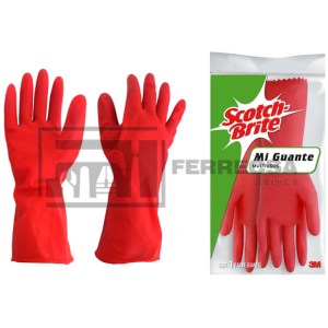 GUANTE MULTIUSOS ROJO 8-81/2 SCOTCH-BRITE ME4000005893M (24)