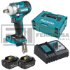 LLAVE IMPACTO 1/2" 18V 5AMP DTW301RTJ MAKITA*