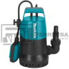 BOMBA SUMERGIBLE AGUAS LIMPIAS 1/2HP 300W PF0300 MAKITA*