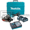 ESMERILADORA 9" 40V XGT 4AMP GA038GM201 MAKITA*